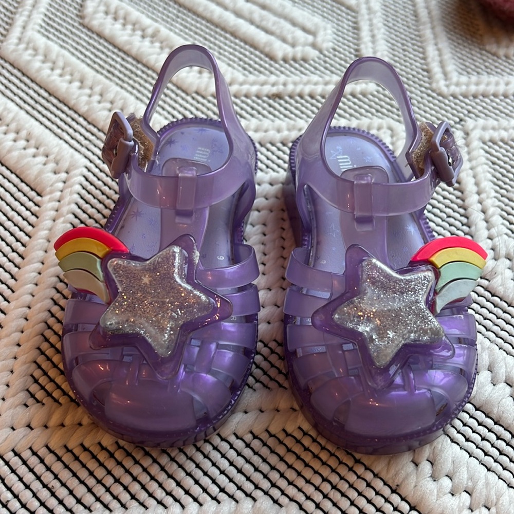 Mini Melissa sandal - size 6